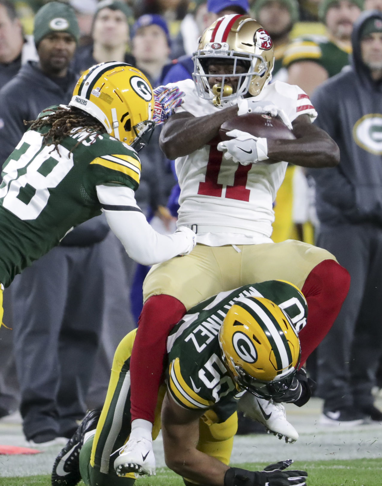 Packers 33, 49ers 30